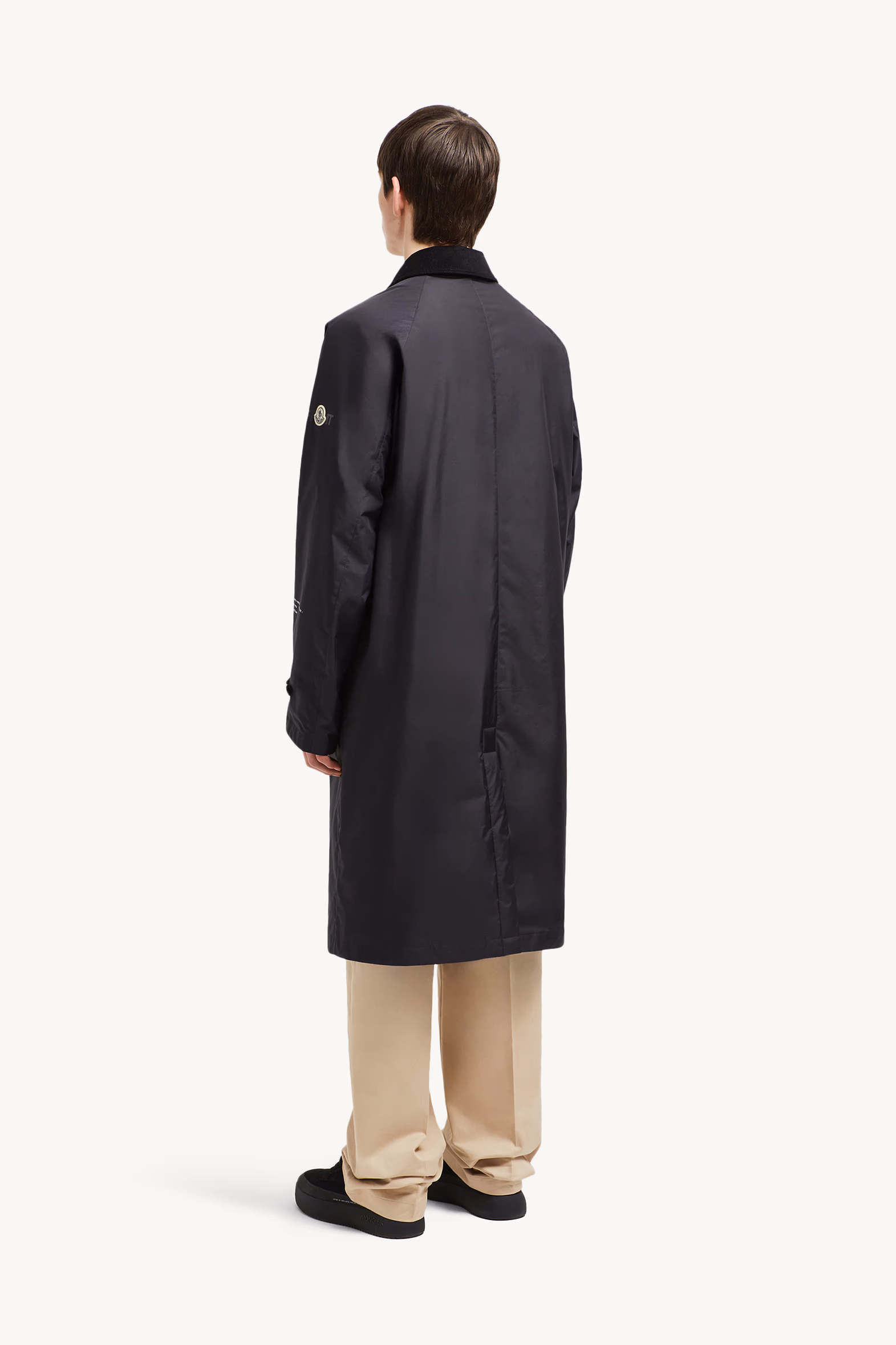 Moncler x FRGMT Nabeh GORE-TEX INFINIUM⢠Trench Coat Men Navy Blue Moncler 5